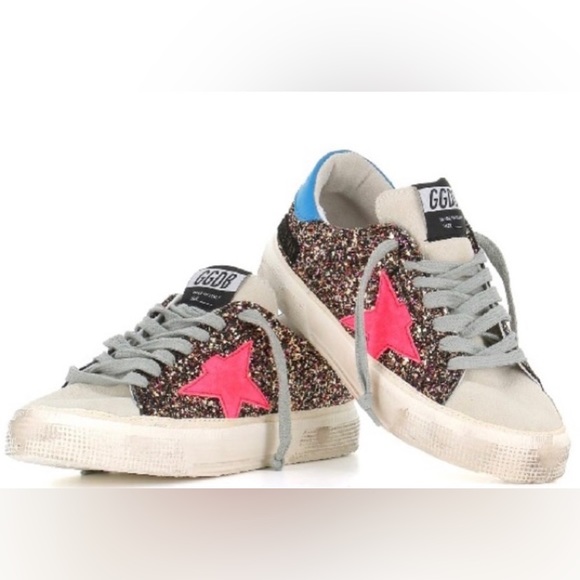 Golden Goose May Glitter Low-Top Sneakers - Picture 14 of 16